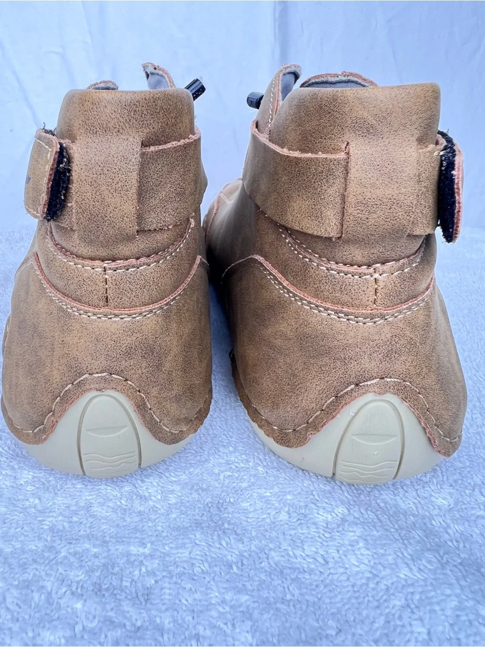 Salkin Lightweight Barefoot Shoes Mens 13 (47) Brown Lace Up High Top Comfort